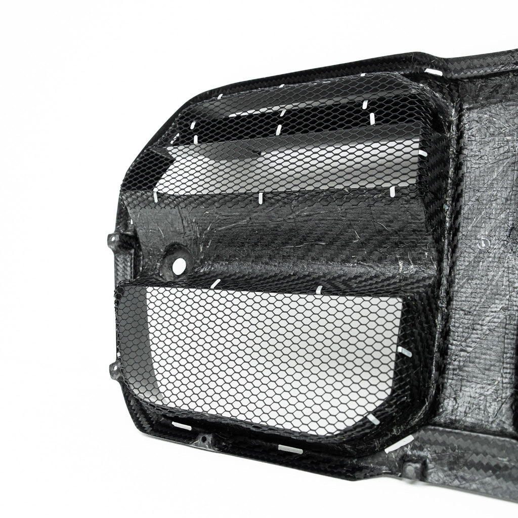 BMW M3 G80 & M4 G82 Carbon Fibre Grilles & Ducts for V1 Bumper by Adro (2021+) - AUTOID® - Front Grille - Adro