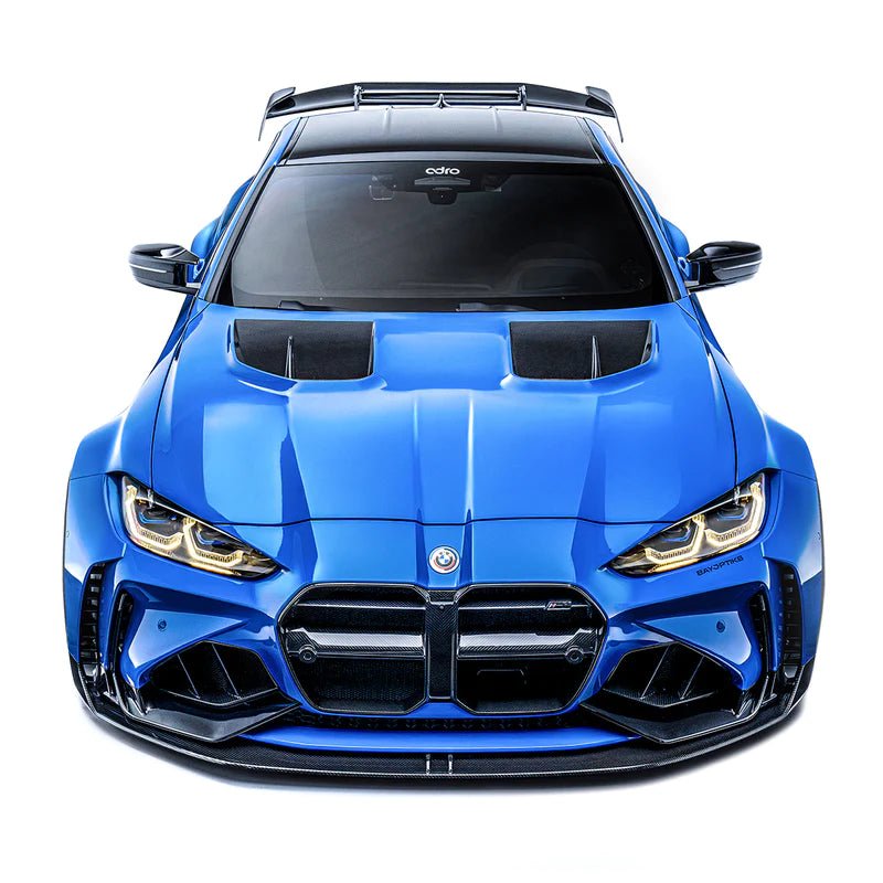 BMW M3 G80 & M4 G82 Dry Carbon Fibre AT - R3 Rear Wing by Adro (2021+) - AUTOID - Rear Wings - Adro