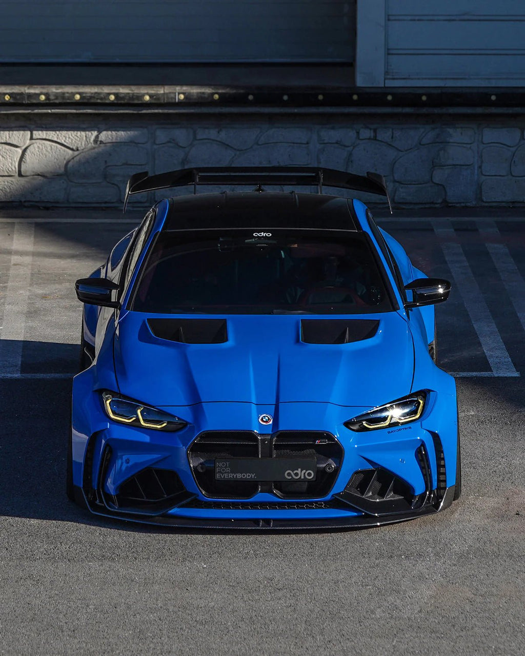 BMW M3 G80 & M4 G82 Dry Carbon Fibre Front Vented Bonnet by Adro (2021+) - AUTOID - Front Hood - Adro