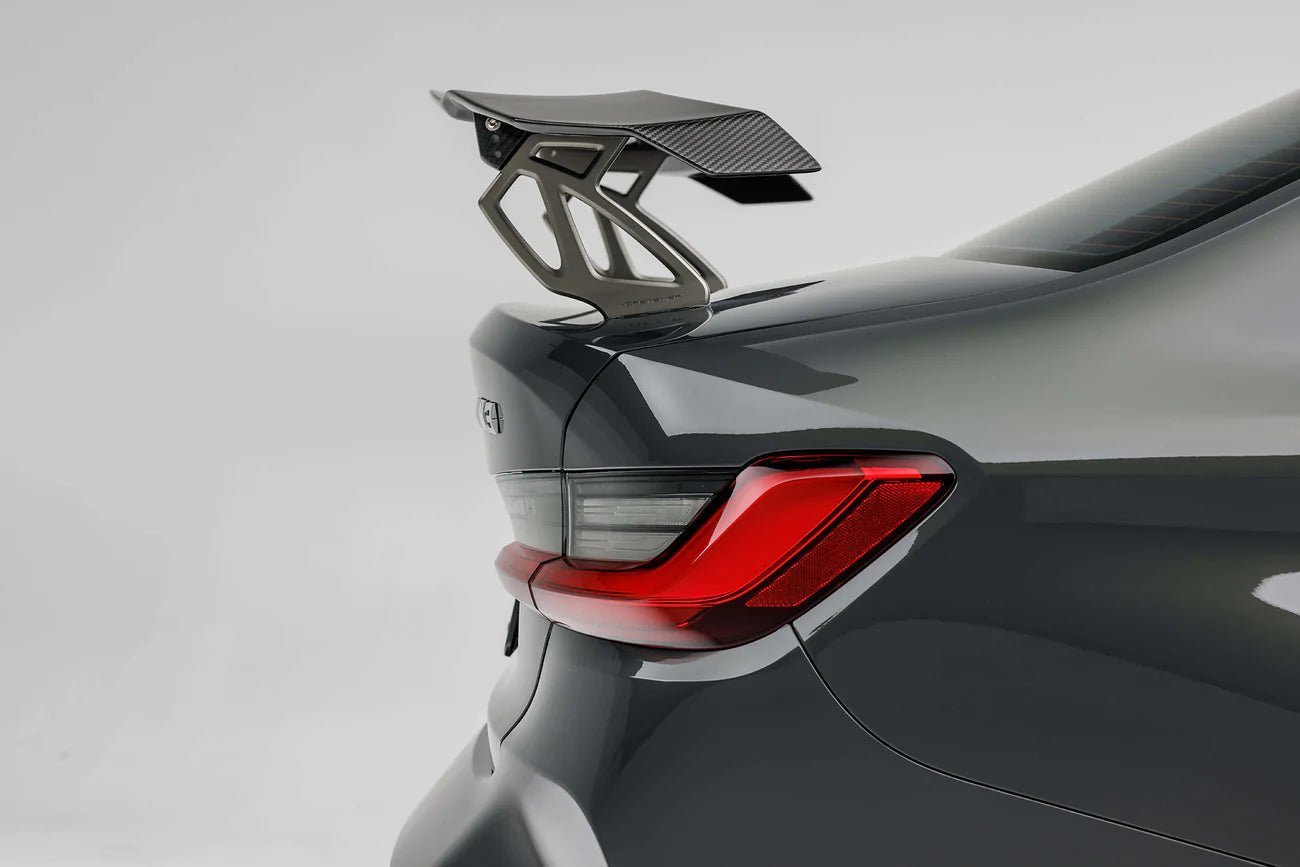 BMW M3 G80 & M4 G82 G83 Carbon Fibre VRS Aero Rear Wing Blade by Vorsteiner (2020+) - AUTOID® - Rear Wings - Vorsteiner