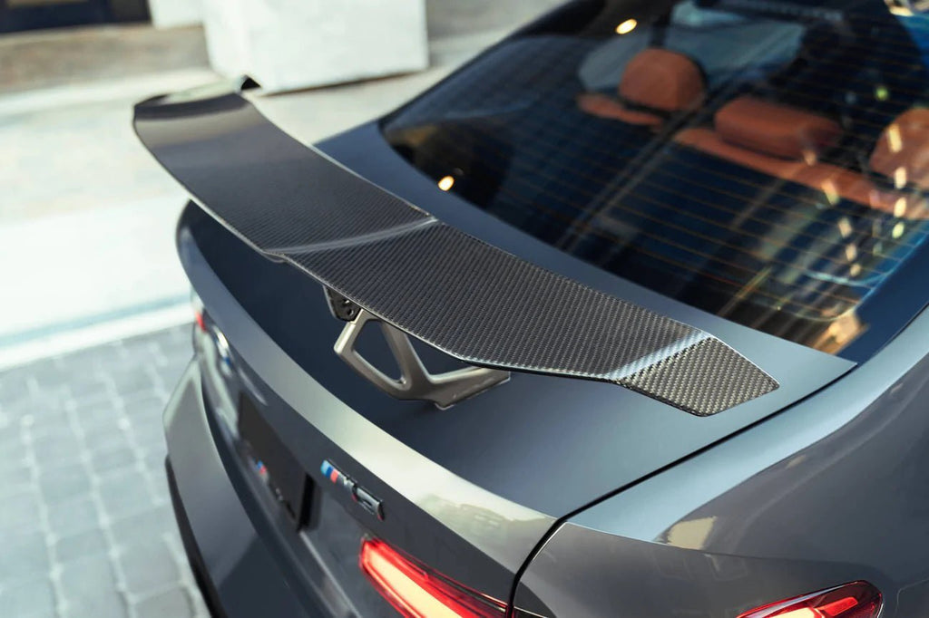 BMW M3 G80 & M4 G82 G83 Carbon Fibre VRS Aero Rear Wing Blade by Vorsteiner (2020+) - AUTOID® - Rear Wings - Vorsteiner