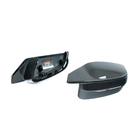BMW M3 G80, M4 G82, M2 G87, M240i G42 & M340i G20 Pre-preg Carbon Fibre Wing Mirror Covers by TREVORA (2021+) - AUTOID® - Mirror Covers - TREVORA