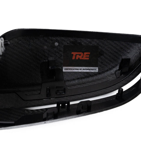 BMW M3 G80, M4 G82, M2 G87, M240i G42 & M340i G20 Pre-preg Carbon Fibre Wing Mirror Covers by TREVORA (2021+) - AUTOID® - Mirror Covers - TREVORA