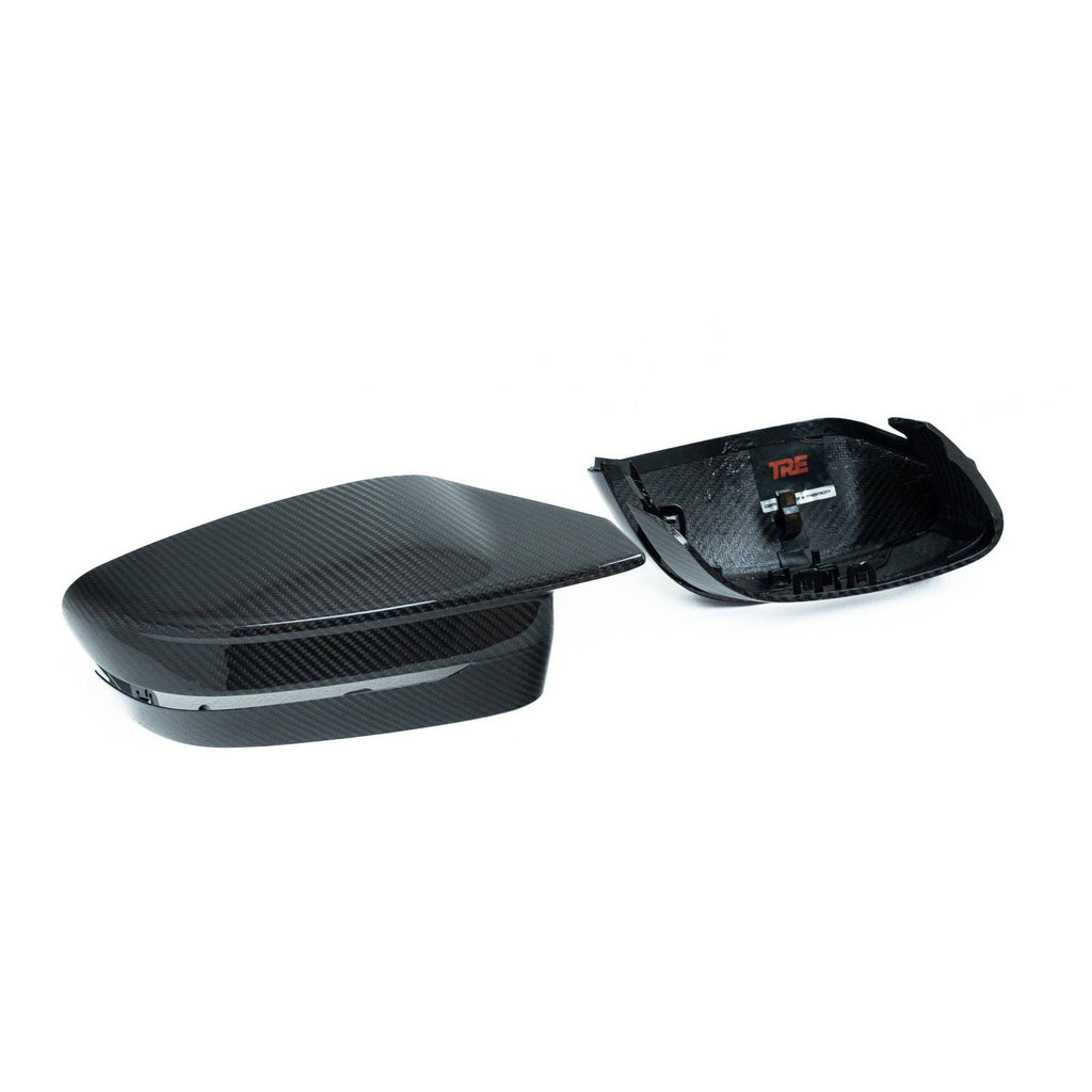 BMW M3 G80, M4 G82, M2 G87, M240i G42 & M340i G20 Pre-preg Carbon Fibre Wing Mirror Covers by TREVORA (2021+) - AUTOID® - Mirror Covers - TREVORA