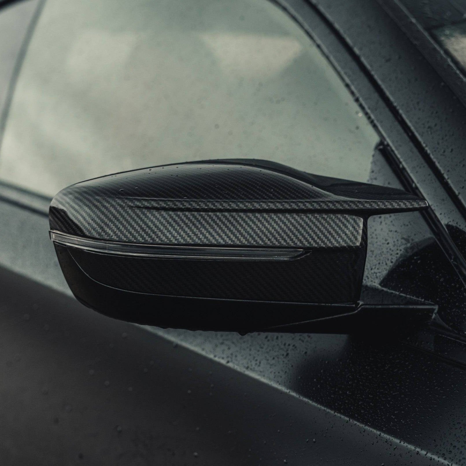 BMW M3 G80, M4 G82, M2 G87, M240i G42 & M340i G20 Pre-preg Carbon Fibre Wing Mirror Covers by TREVORA (2021+) - AUTOID® - Mirror Covers - TREVORA
