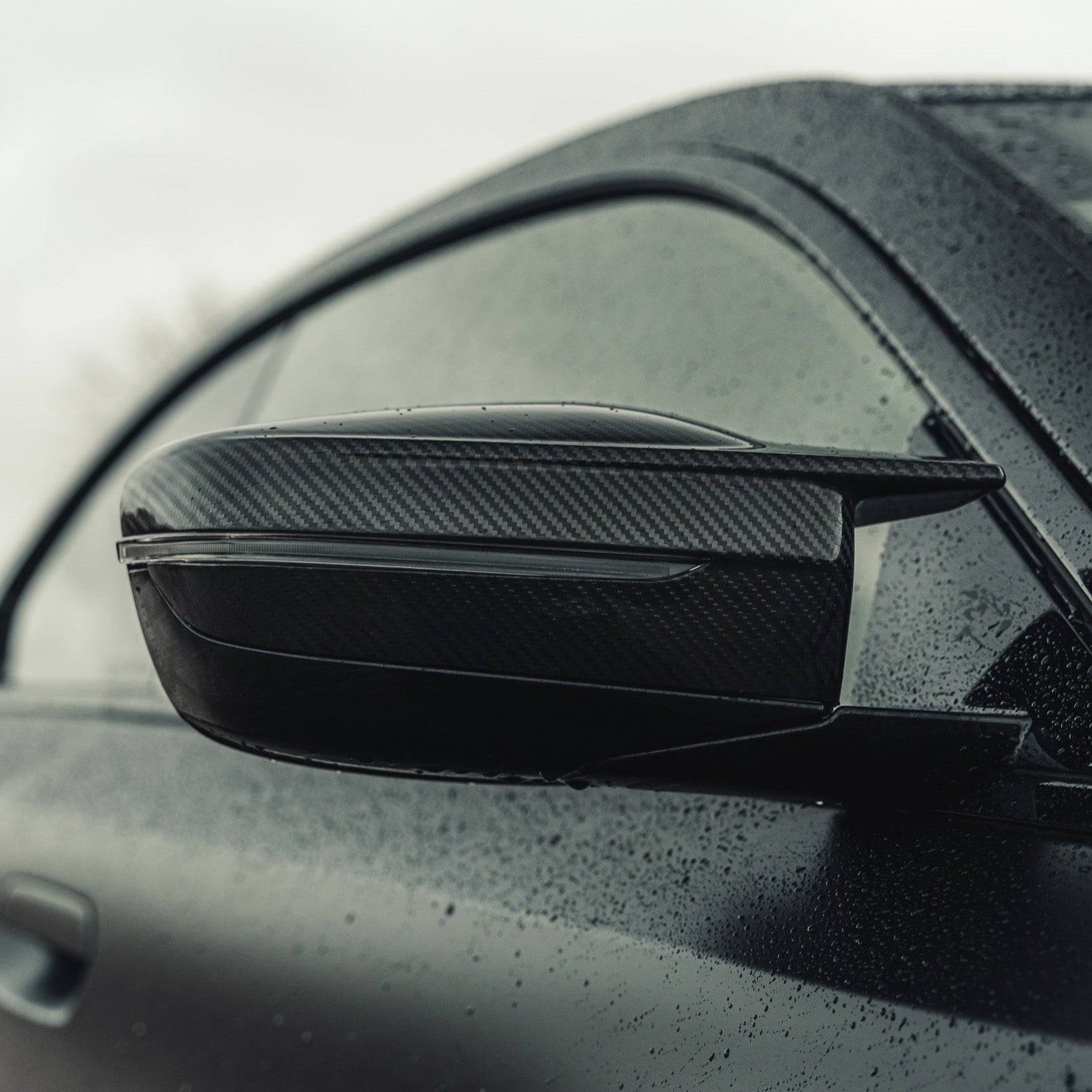 BMW M3 G80, M4 G82, M2 G87, M240i G42 & M340i G20 Pre-preg Carbon Fibre Wing Mirror Covers by TREVORA (2021+) - AUTOID® - Mirror Covers - TREVORA