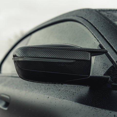 BMW M3 G80, M4 G82, M2 G87, M240i G42 & M340i G20 Pre-preg Carbon Fibre Wing Mirror Covers by TREVORA (2021+) - AUTOID® - Mirror Covers - TREVORA