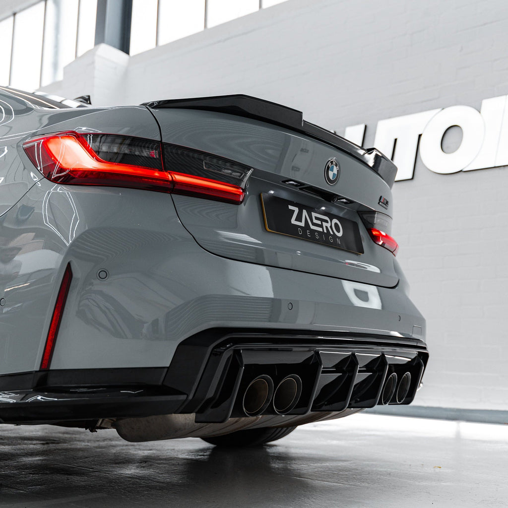 BMW M3 G80 Saloon Gloss Black Body Kit by ZAERO - AUTOID® - Styling Kit - Zaero Design