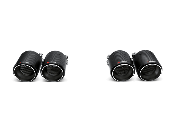 BMW M3 & M4 F80 F82 F83 Carbon Exhaust Tips by Akrapovic - AUTOID® - Exhaust Tips - Akrapovic