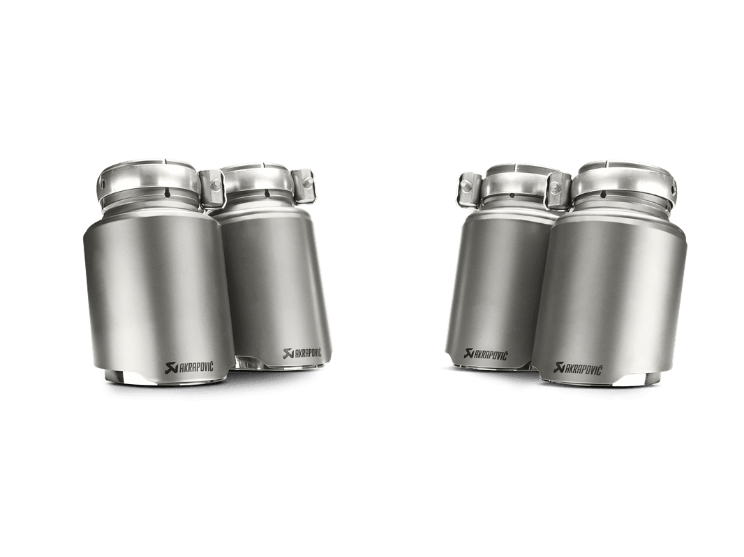 BMW M3 & M4 F80 F82 F83 Exhaust Tips by Akrapovic - AUTOID® - Exhaust Tips - Akrapovic
