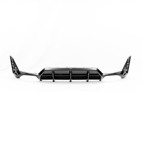 BMW M340i, 330i & 320i G20 G21 LCI EVO-1 Gloss Black Rear Diffuser by ZAERO (2022+) - AUTOID® - Rear Diffusers - Zaero Design