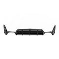 BMW M340i, 330i & 320i G20 G21 LCI EVO-1 Gloss Black Rear Diffuser by ZAERO (2022+) - AUTOID® - Rear Diffusers - Zaero Design