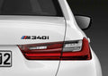 BMW M340i Genuine M Performance Black High Gloss Model Badge - AUTOID® - Model Badges - BMW M Performance