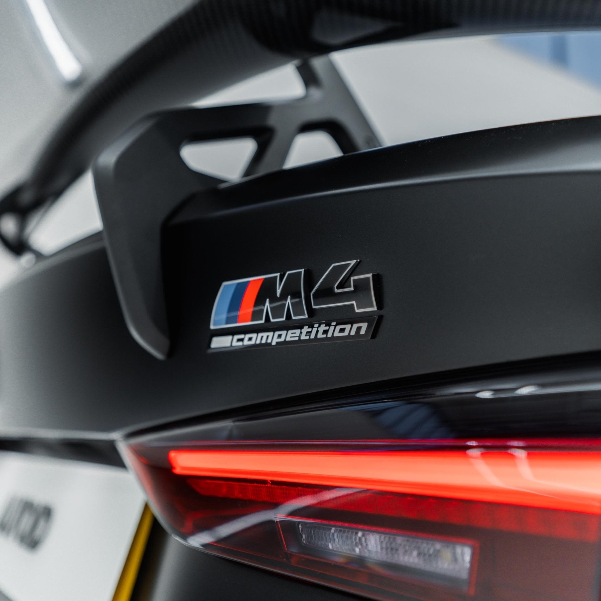 BMW M4 Competition Genuine M Performance LCI Model Badge - AUTOID® - Model Badges - BMW M Performance