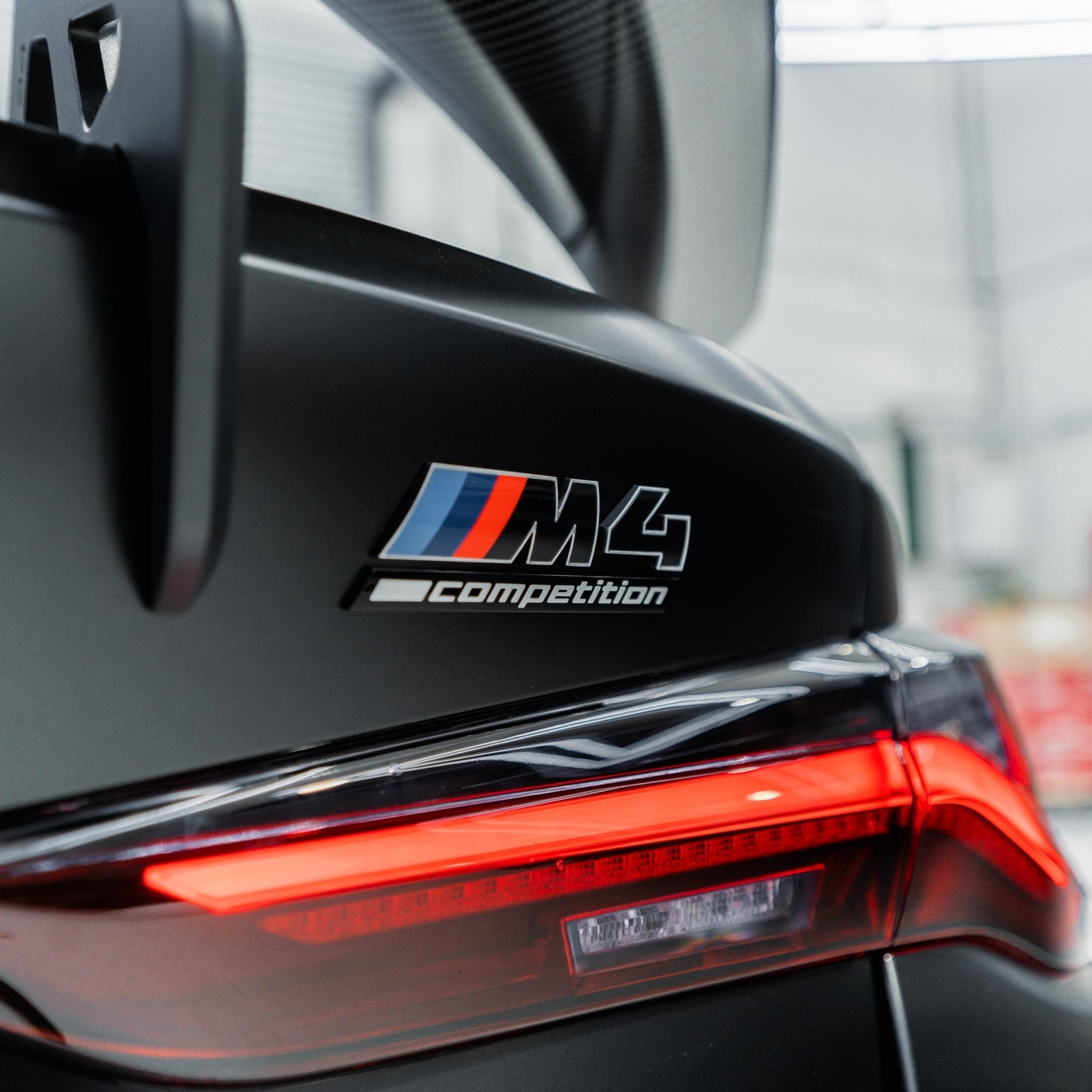 BMW M4 Competition Genuine M Performance LCI Model Badge - AUTOID® - Model Badges - BMW M Performance