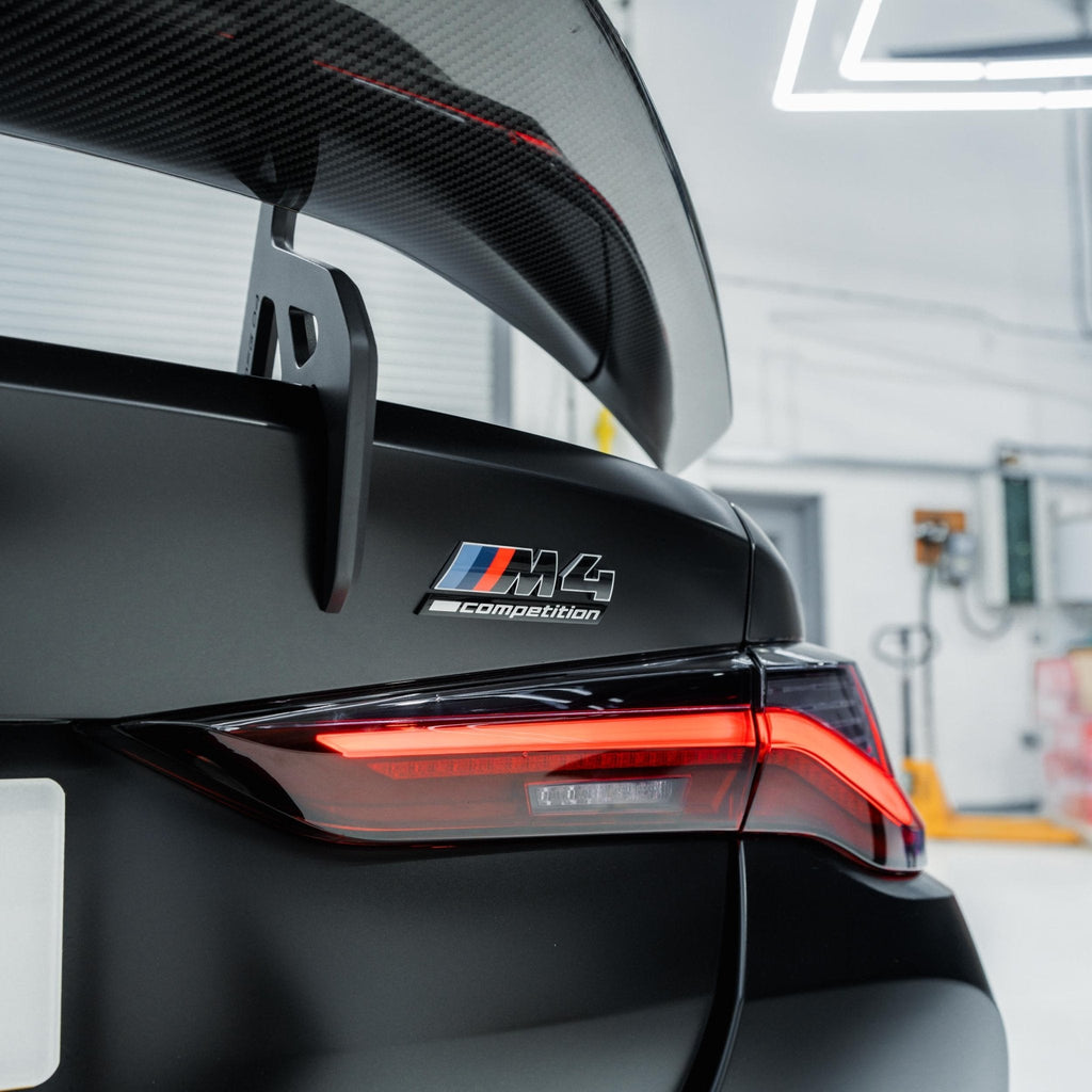 BMW M4 Competition Genuine M Performance LCI Model Badge - AUTOID® - Model Badges - BMW M Performance