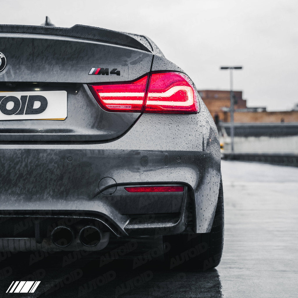 BMW M4 Coupe F82 Pre-Preg Carbon Fibre CS Rear Spoiler by FORM (2014-2019) - AUTOID® - Rear Spoilers - FORM Industries