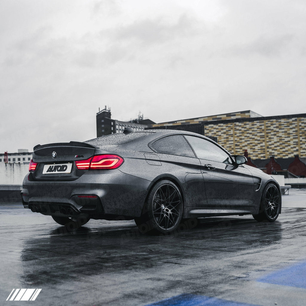 BMW M4 Coupe F82 Pre-Preg Carbon Fibre CS Rear Spoiler by FORM (2014-2019) - AUTOID® - Rear Spoilers - FORM Industries
