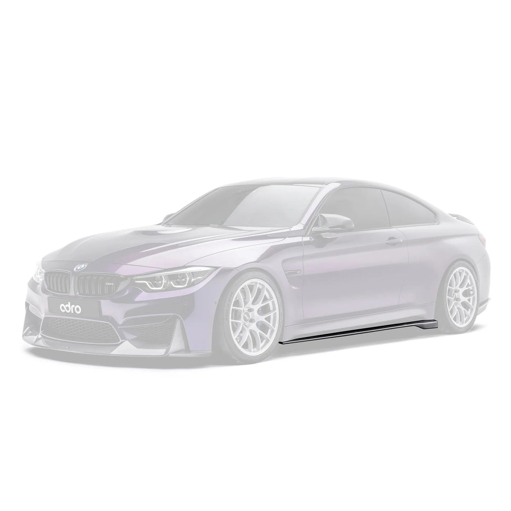 BMW M4 F82 Carbon Fibre Side Skirts Final Edition by Adro (2014-2020) - AUTOID® - Side Skirts & Winglets - Adro
