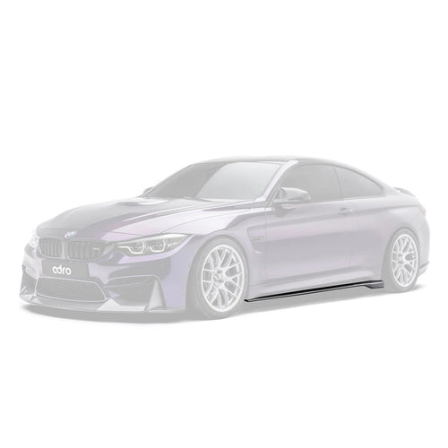 BMW M4 F82 Carbon Fibre Side Skirts Final Edition by Adro (2014-2020) - AUTOID® - Side Skirts & Winglets - Adro