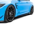 BMW M4 F82 F83 Pre-Preg Carbon Fibre Side Skirts by Adro (2014-2020) - AUTOID® - Side Skirts & Winglets - Adro