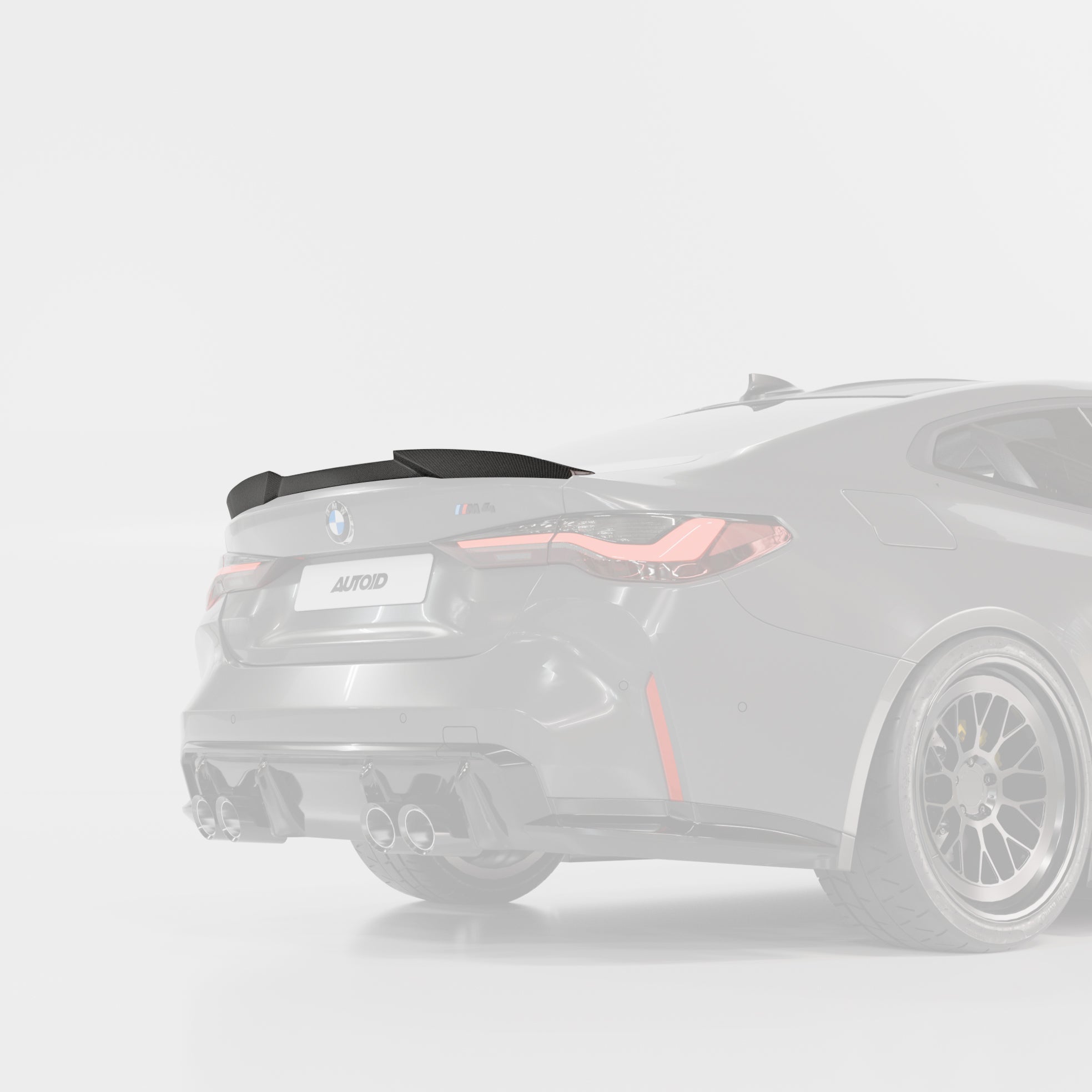 BMW M4 G82 & 4 Series G22 Pre-preg Carbon Fibre PR-1 Rear Spoiler by TREVORA (2020+) - AUTOID® - Rear Spoilers - TREVORA