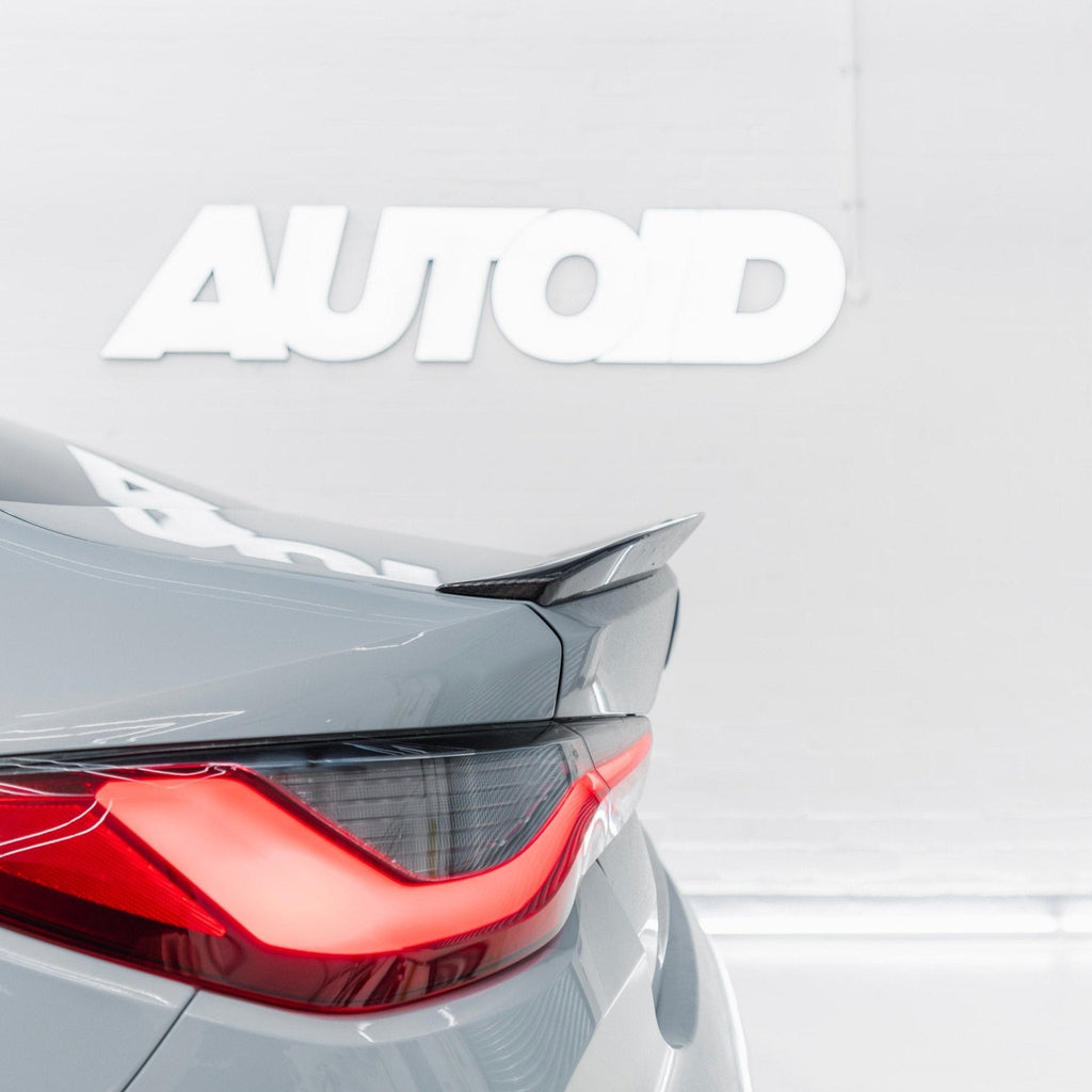BMW M4 G82 & 4 Series G22 Pre-preg Carbon Fibre PR-1 Rear Spoiler by TREVORA (2020+) - AUTOID® - Rear Spoilers - TREVORA