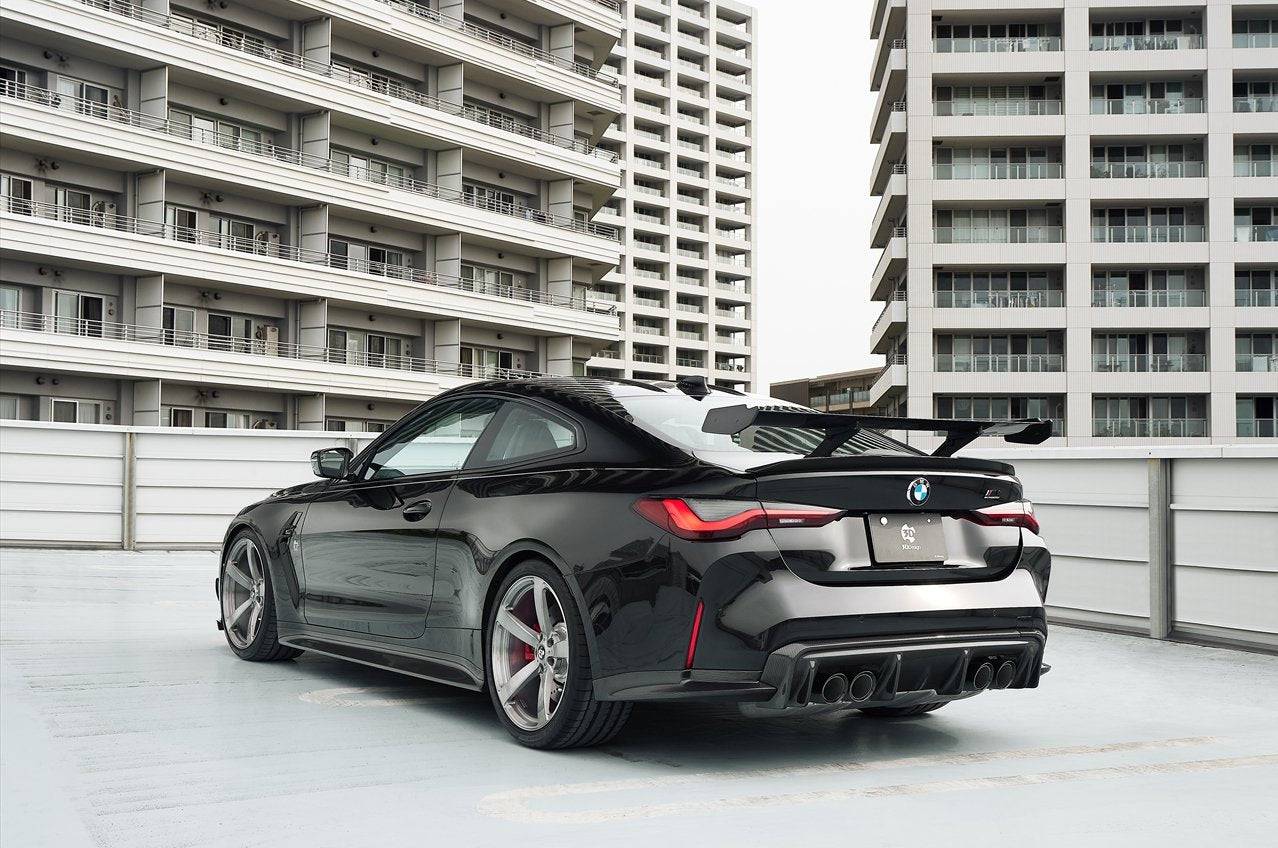 BMW M4 G82 Carbon Fibre Rear Wing by 3D Design (2020+) - AUTOID - Rear Diffusers - 3DDesign