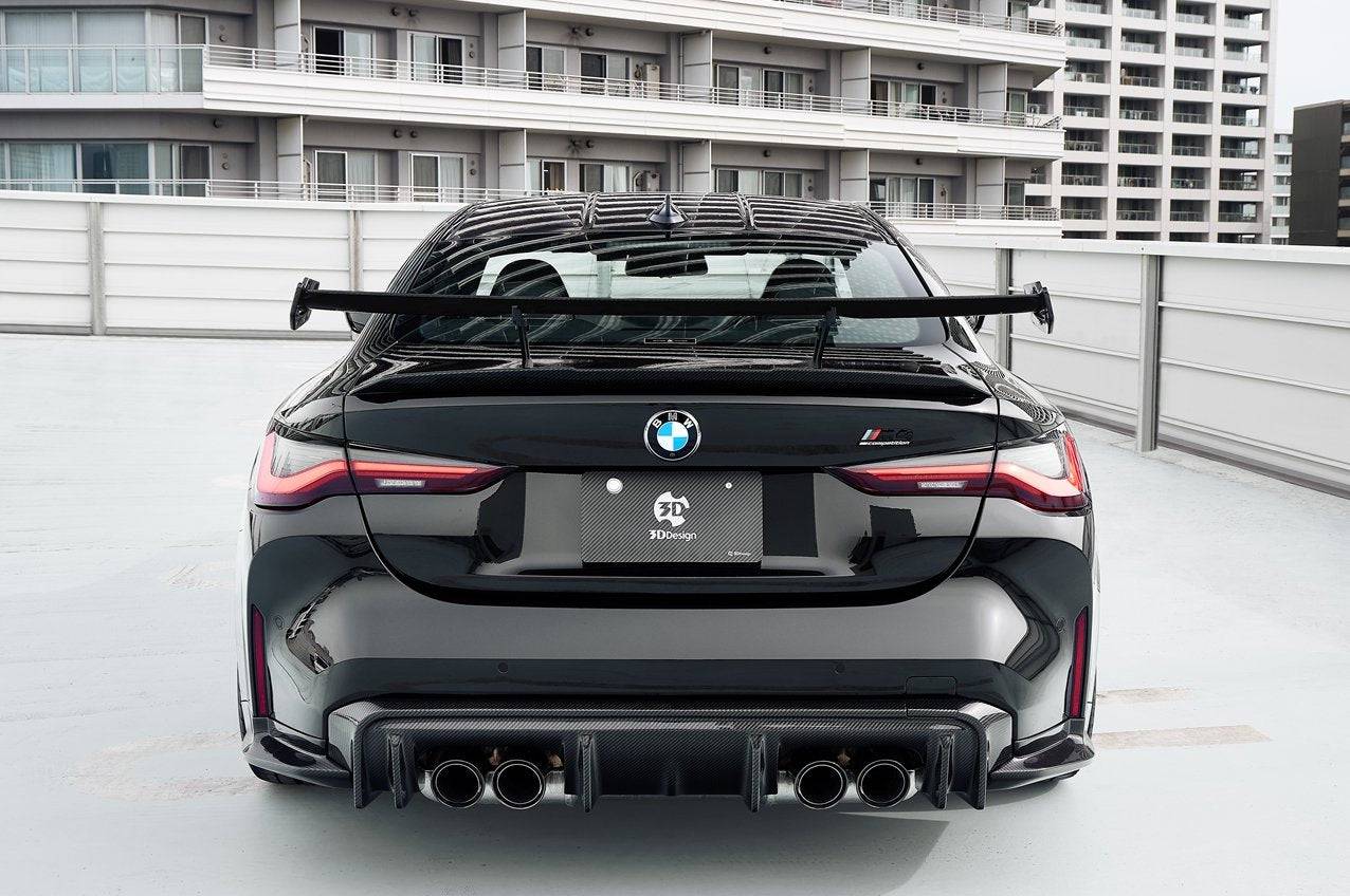 BMW M4 G82 Carbon Fibre Rear Wing by 3D Design (2020+), Rear Diffusers, 3DDesign - AUTOID | Premium Automotive Accessories