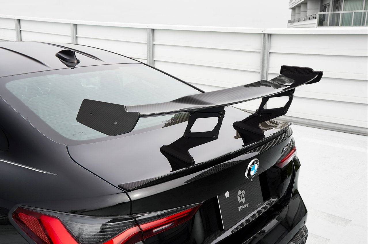 BMW M4 G82 Carbon Fibre Rear Wing by 3D Design (2020+) - AUTOID - Rear Diffusers - 3DDesign