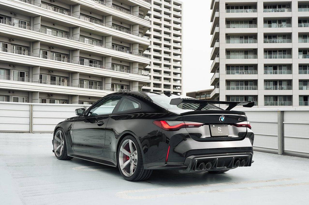 BMW M4 G82 Carbon Fibre Rear Wing by 3D Design (2020+) - AUTOID® - Rear Diffusers - 3DDesign