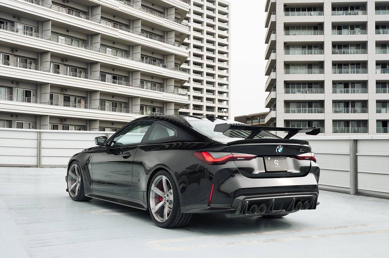 BMW M4 G82 Carbon Fibre Rear Wing by 3D Design (2020+) - AUTOID® - Rear Diffusers - 3DDesign