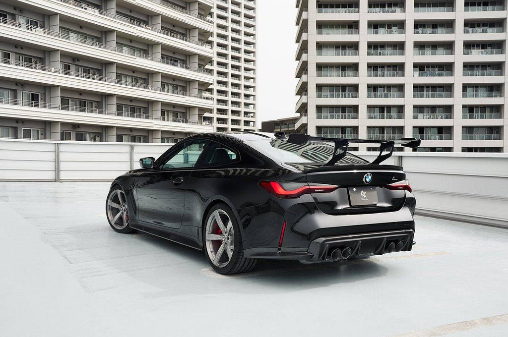 BMW M4 G82 Carbon Fibre Rear Wing by 3D Design (2020+) - AUTOID® - Rear Diffusers - 3DDesign