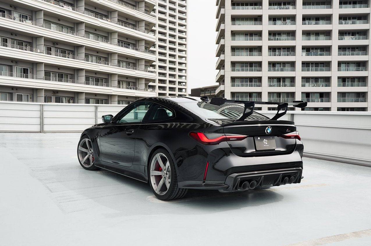 BMW M4 G82 Carbon Fibre Rear Wing by 3D Design (2020+) - AUTOID® - Rear Diffusers - 3DDesign