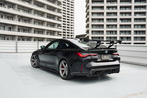 BMW M4 G82 Carbon Fibre Rear Wing by 3D Design (2020+) - AUTOID® - Rear Diffusers - 3DDesign