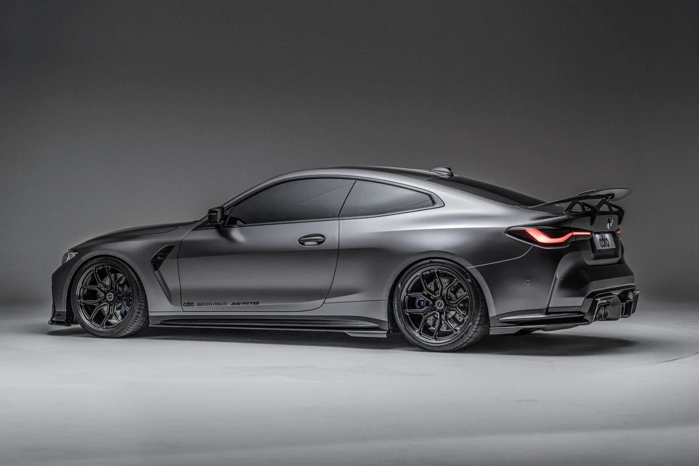 BMW M4 G82 Dry Carbon Fibre Swan Neck Rear Wing by Adro (2021+) - AUTOID - Rear Wings - Adro