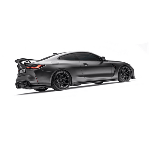 BMW M4 G82 Dry Carbon Fibre Swan Neck Rear Wing by Adro (2021+) - AUTOID® - Rear Wings - Adro