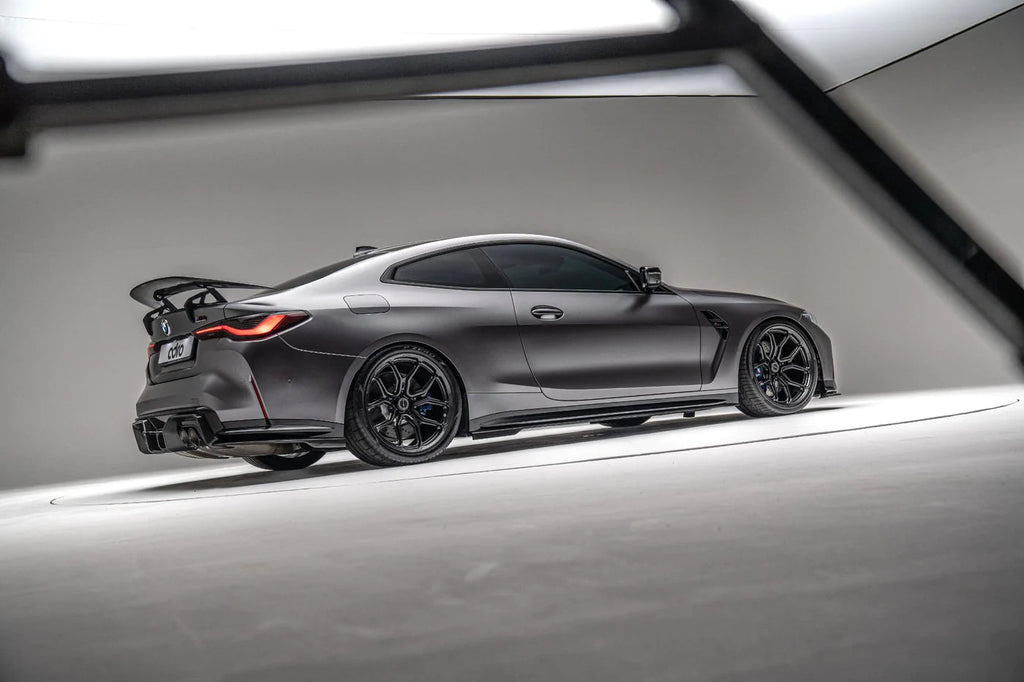 BMW M4 G82 Dry Carbon Fibre Swan Neck Rear Wing by Adro (2021+) - AUTOID® - Rear Wings - Adro