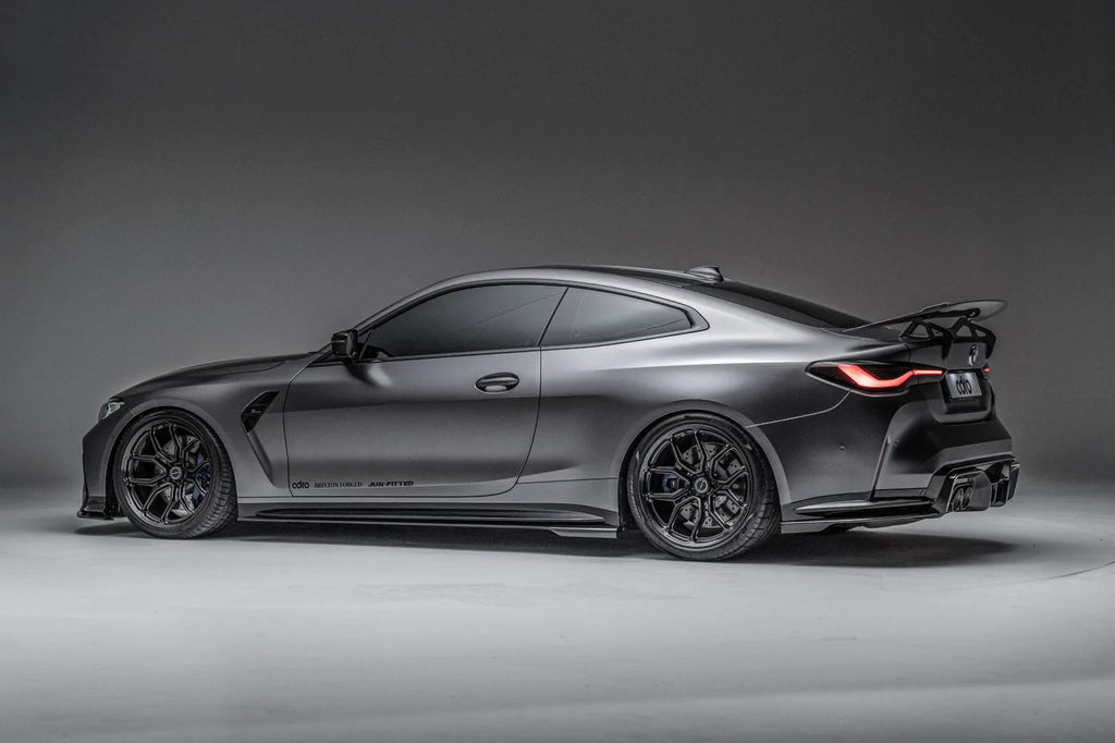 BMW M4 G82 Dry Carbon Fibre Swan Neck Rear Wing by Adro (2021+) - AUTOID® - Rear Wings - Adro