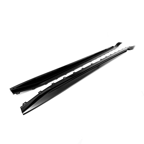 BMW M4 G82 G83 EVO-S Gloss Black Side Skirts by ZAERO (2021+) - AUTOID® - Side Skirts & Winglets - Zaero Design