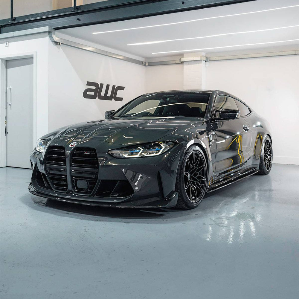 BMW M4 G82 G83 Pre - Preg Carbon Fibre PR - 1 Side Skirts by TRE (2020+) - AUTOID - Side Skirts & Winglets - TRE