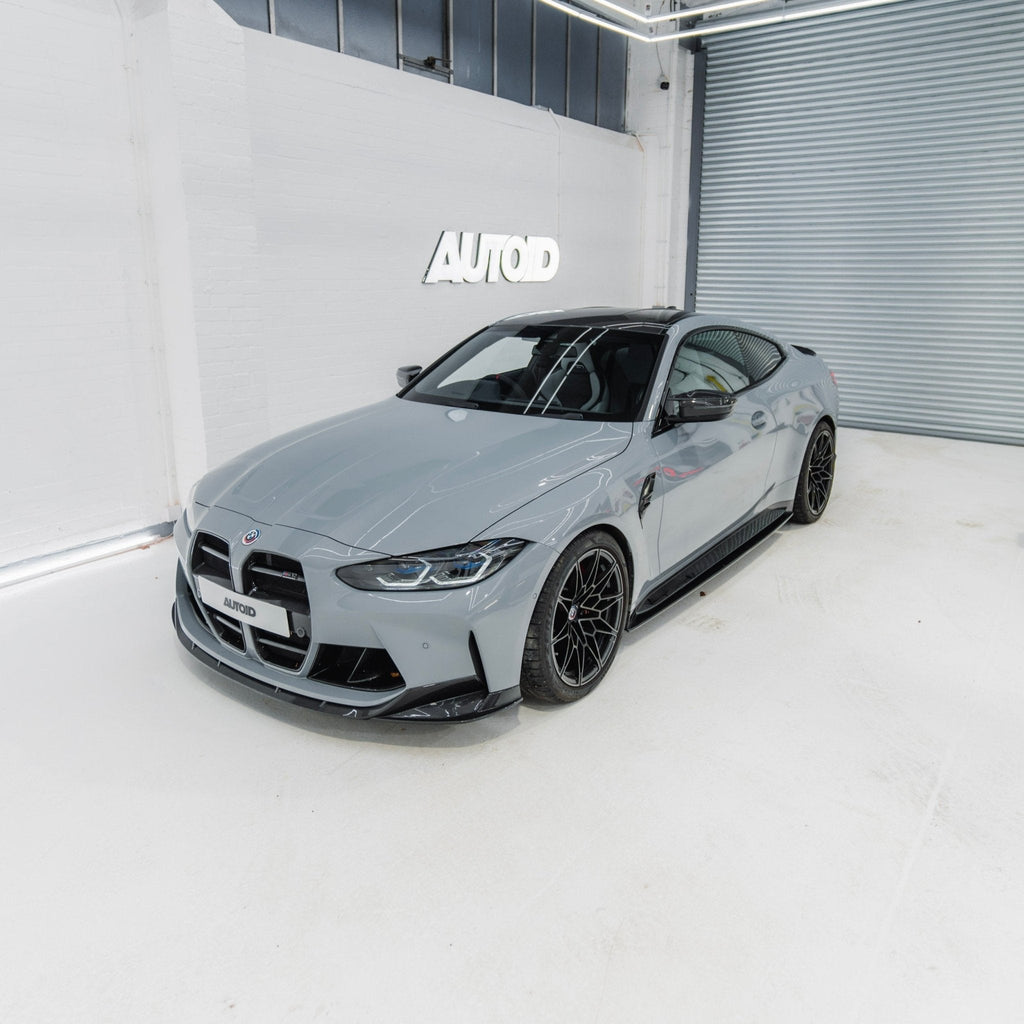 BMW M4 G82 G83 Pre-Preg Carbon Fibre PR-1 Side Skirts by TREVORA (2020+) - AUTOID® - Side Skirts & Winglets - TREVORA