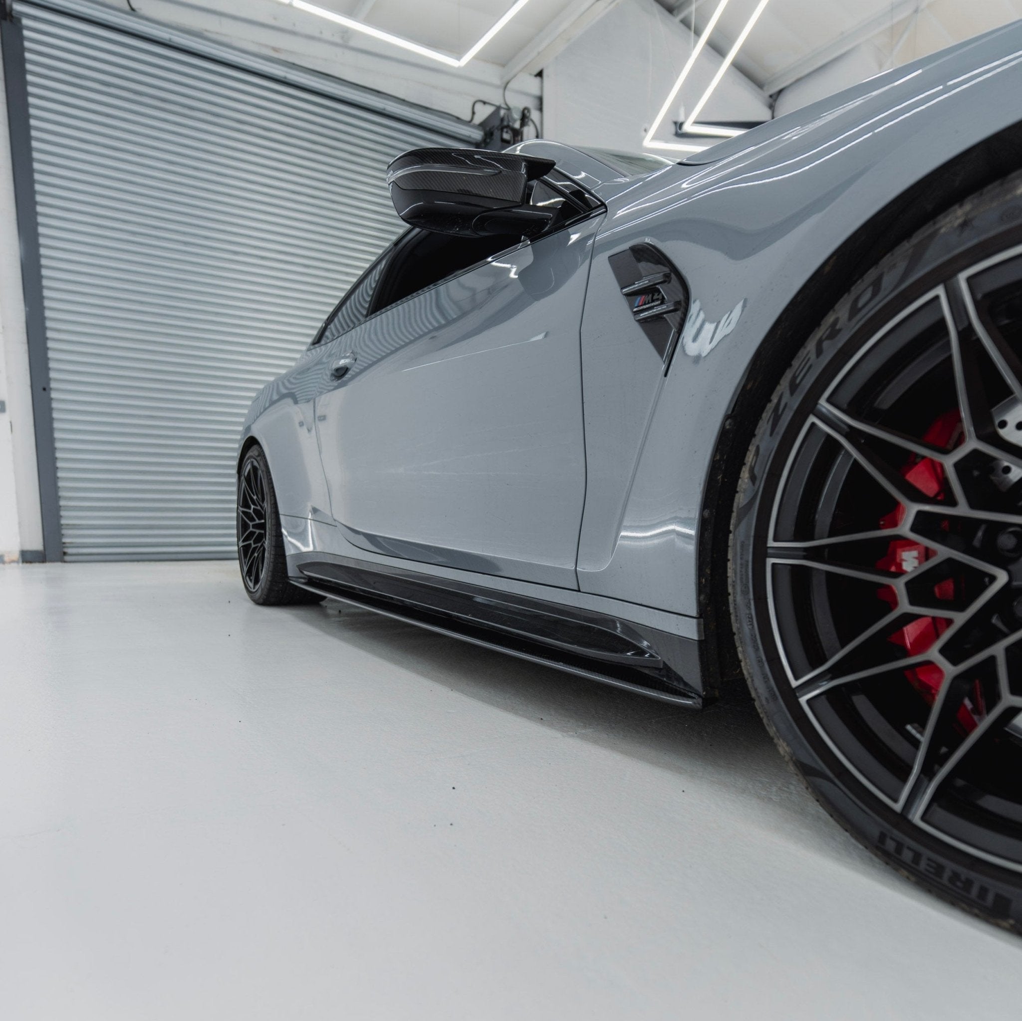 BMW M4 G82 G83 Pre-Preg Carbon Fibre PR-1 Side Skirts by TREVORA (2020+) - AUTOID® - Side Skirts & Winglets - TREVORA