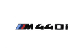BMW M440i Genuine M Performance Black High Gloss Rear Model Badge - AUTOID® - Model Badges - BMW M Performance