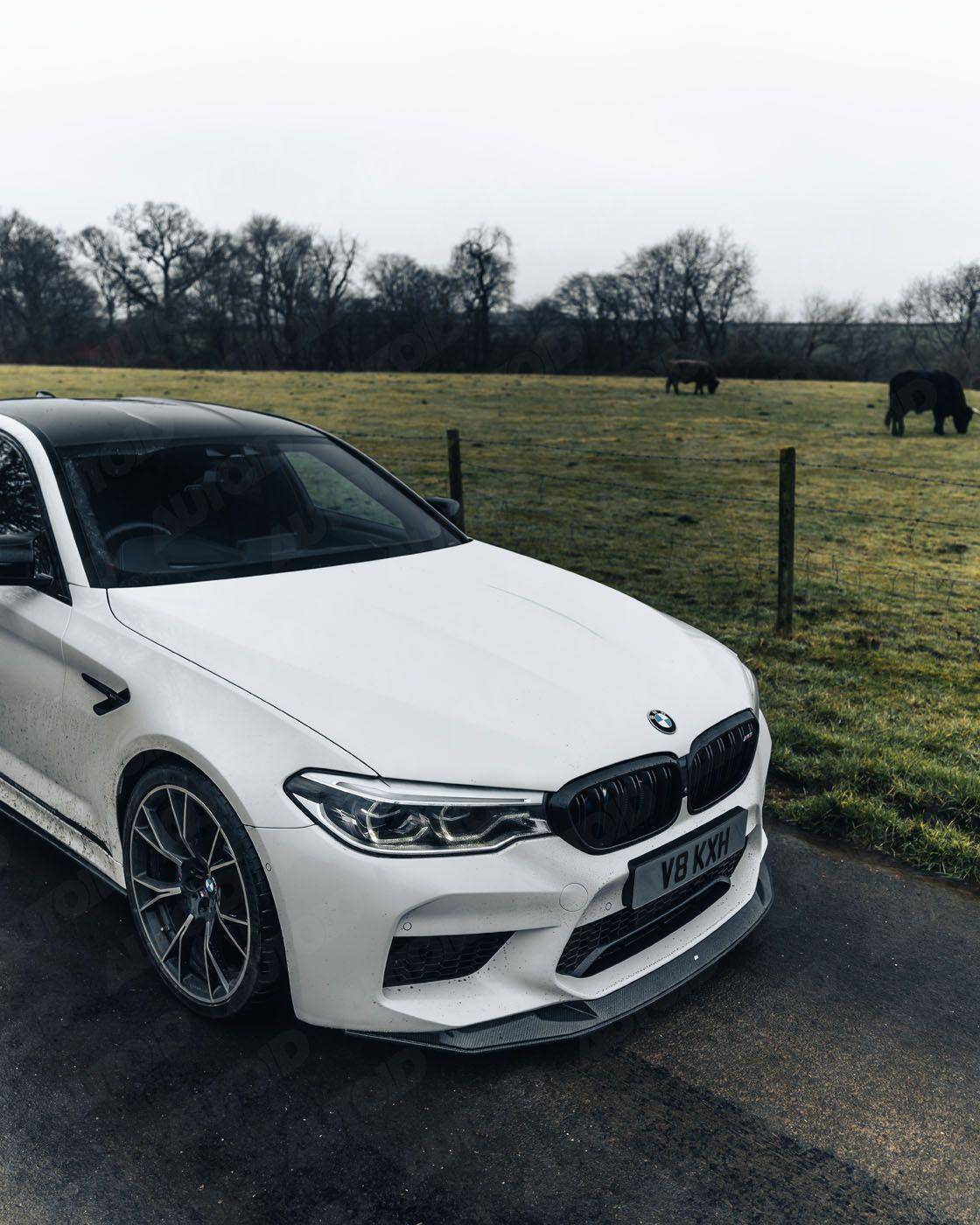 BMW M5 F90 Carbon Fibre Competition Front Splitter by FORM (2017-2020) - AUTOID® - Front Lips & Splitters - FORM Industries
