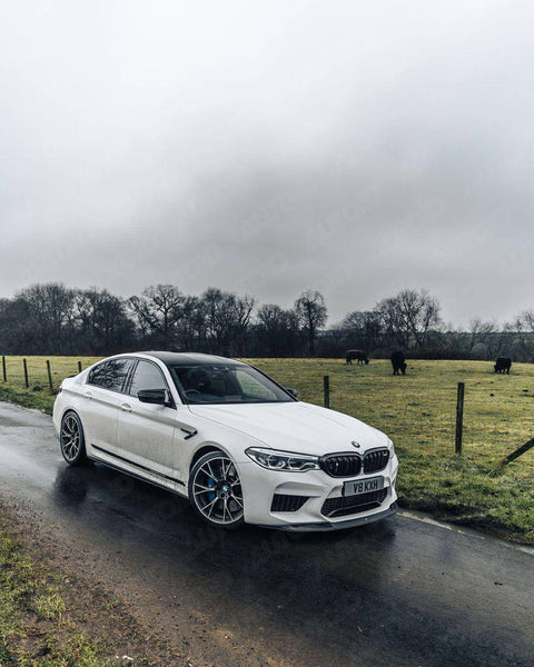 BMW M5 F90 Carbon Fibre Competition Front Splitter by FORM (2017-2020) - AUTOID® - Front Lips & Splitters - FORM Industries