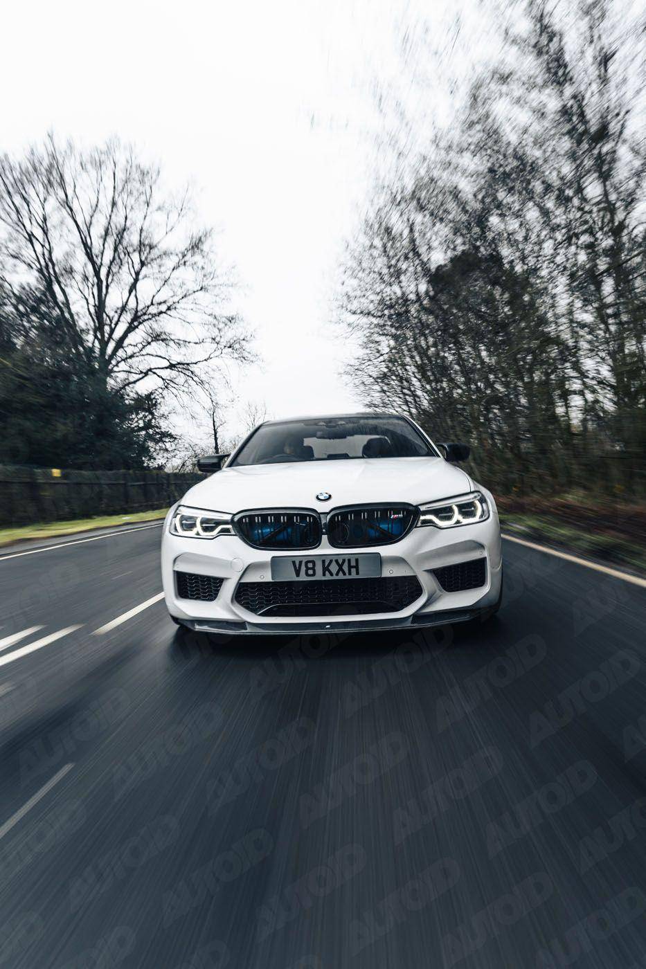 BMW M5 F90 Carbon Fibre Competition Front Splitter by FORM (2017-2020) - AUTOID® - Front Lips & Splitters - FORM Industries