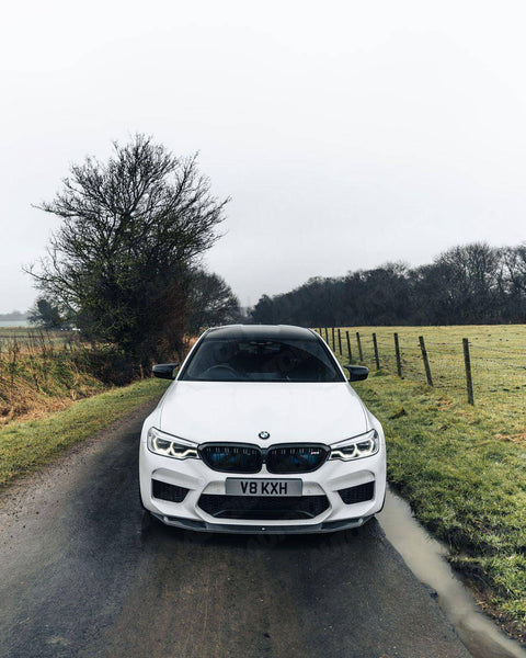 BMW M5 F90 Carbon Fibre Competition Front Splitter by FORM (2017-2020) - AUTOID® - Front Lips & Splitters - FORM Industries