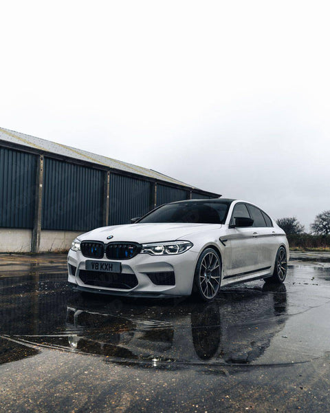 BMW M5 F90 Carbon Fibre Competition Front Splitter by FORM (2017-2020) - AUTOID® - Front Lips & Splitters - FORM Industries