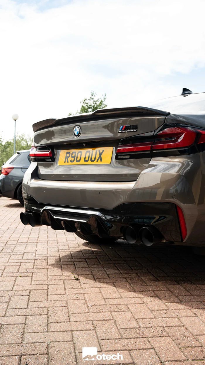 BMW M5 F90 Carbon Fibre Rear Diffuser by FORM (2017-2023) - AUTOID® - Rear Diffusers - FORM Industries